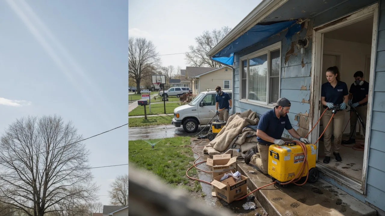 Basement Flood Cleanup in Cambridge, IL near me